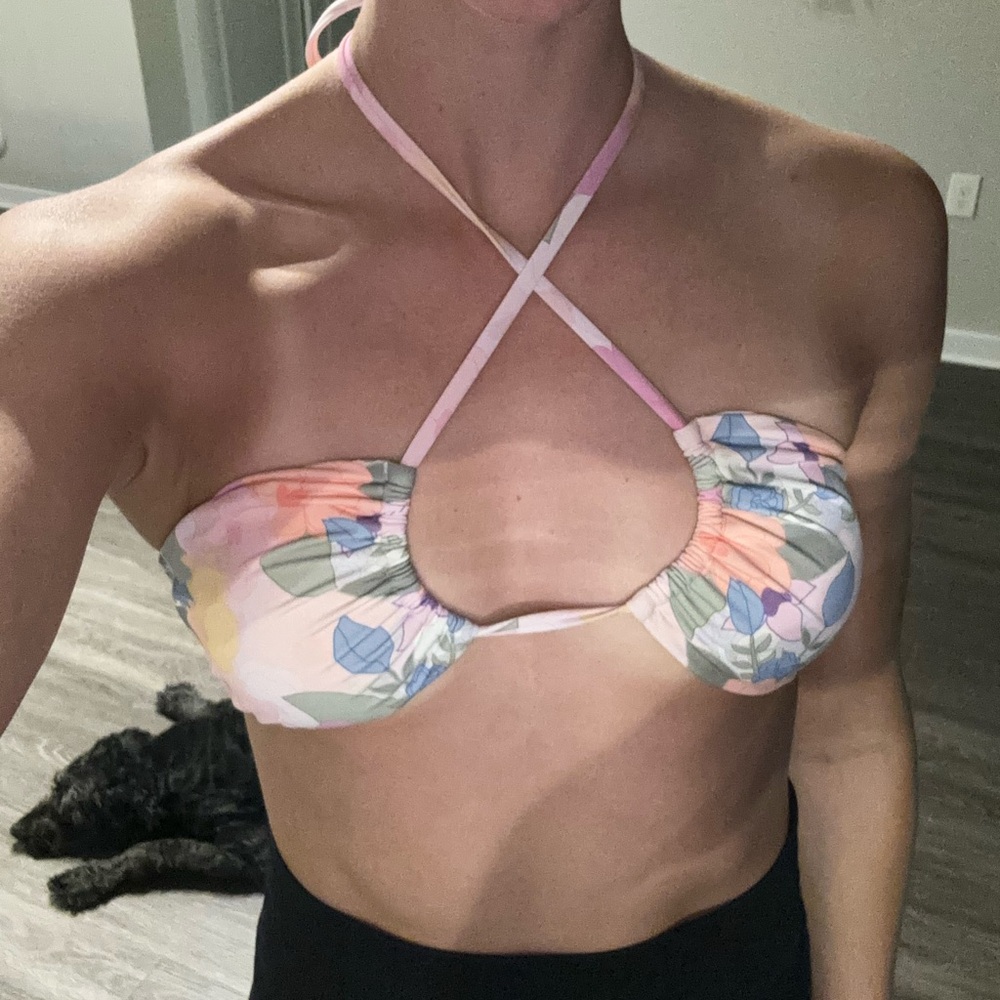 Dippin daisys bandeau bikini top